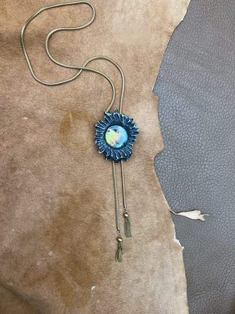 Labradorite Chain Bolo